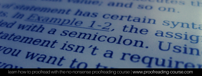 A Proofreader’s Guide to the Semicolon